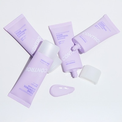 I'M MEME Purple Cotton Tone Control Sun Base