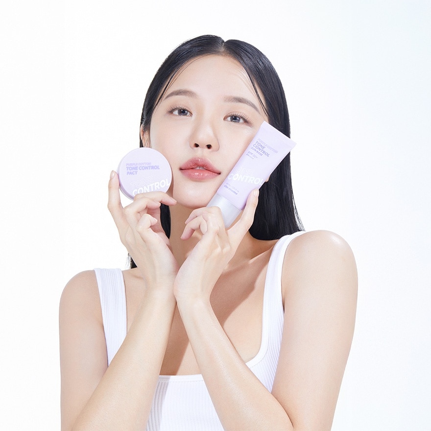 Purple Cotton Tone Control Sun Base