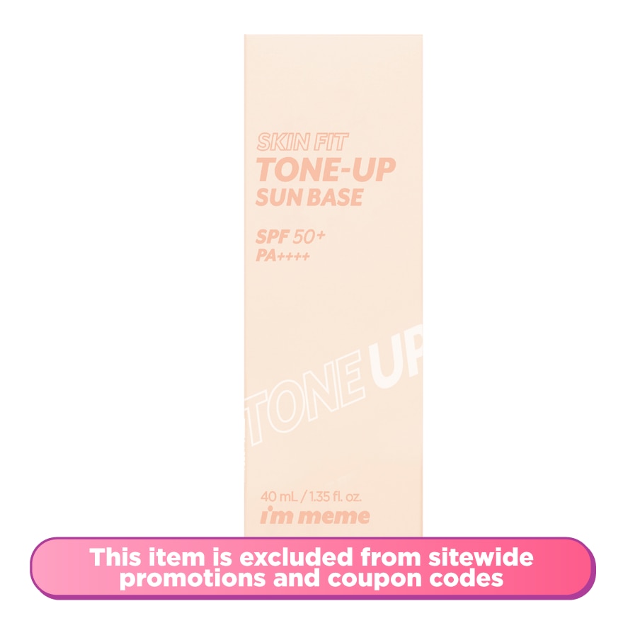 I'M MEME Skin Fit Tone-Up Sun Base SPF 50+ PA ++++