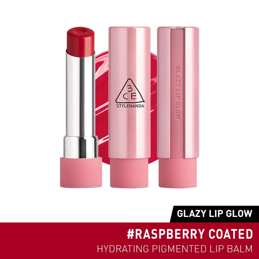 3CE Glazy Lip Glow 37 Raspberry