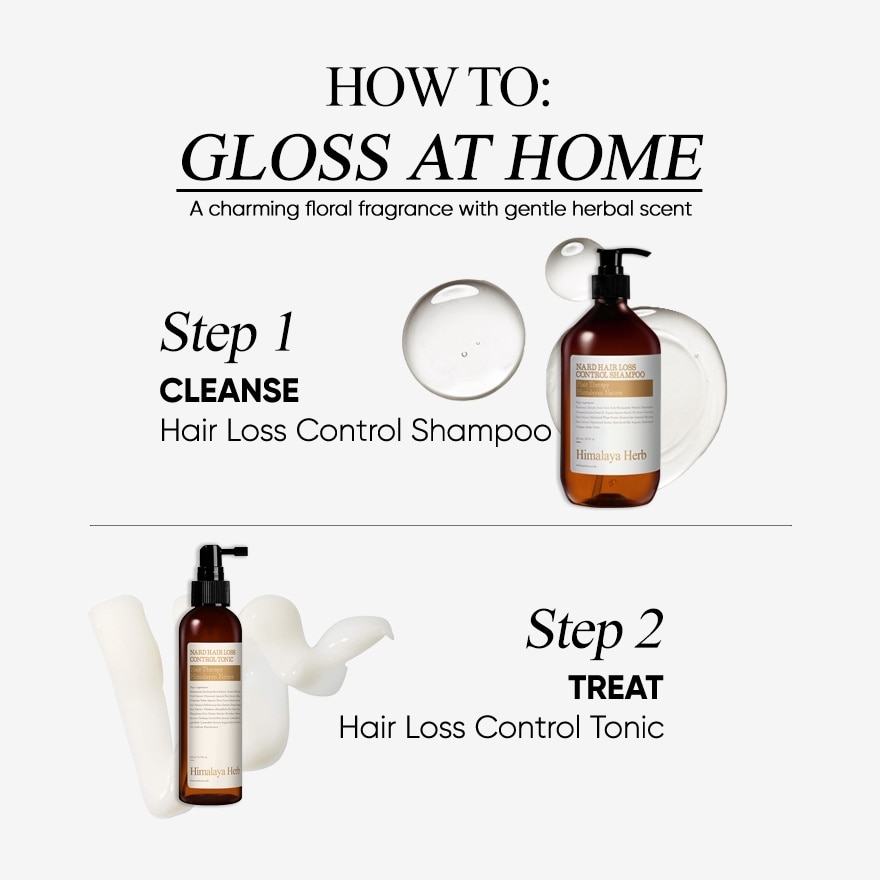 Hair Loss Control Shampoo Aroma Herb 500ML