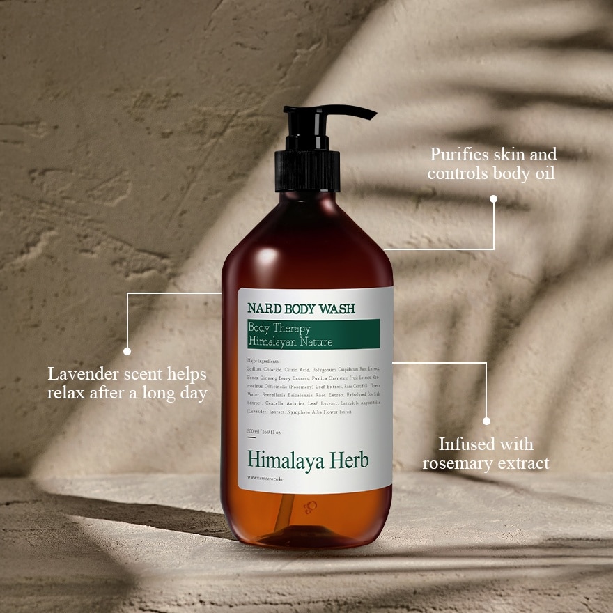 Body Wash Tea Tree Rosemary 500ML