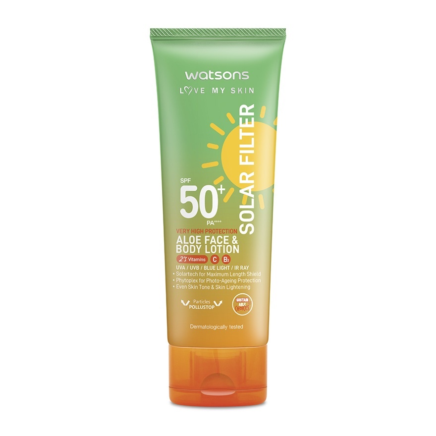 Solar Filter Very High Protection Aloe Face & Body Lotion SPF50+ PA++++ 100ML