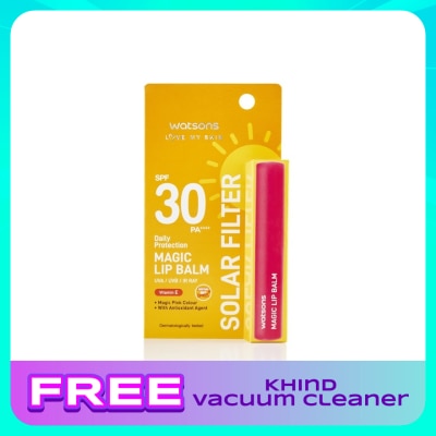 WATSONS Skin Solar Filter Daily Protection Magic Lip Balm SPF30 PA++++ 1.7g