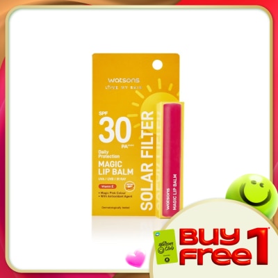WATSONS - Skin Solar Filter Daily Protection Magic Lip Balm SPF30 PA++++ 1.7g