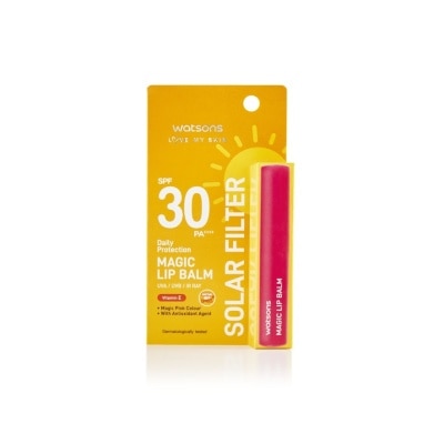 WATSONS Skin Solar Filter Daily Protection Magic Lip Balm SPF30 PA++++ 1.7g