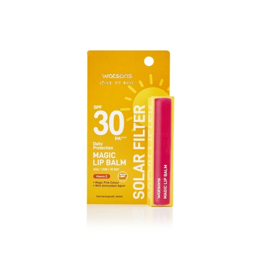 Skin Solar Filter Daily Protection Magic Lip Balm SPF30 PA++++ 1.7g
