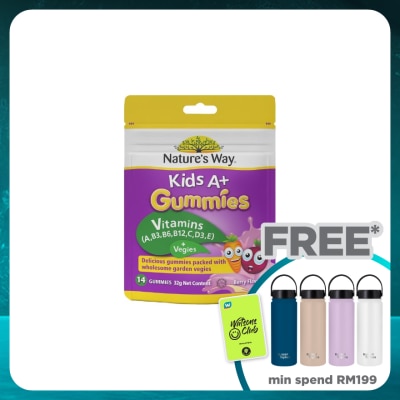 NATURE'S WAY Kids A+ Vita Gummies 14's