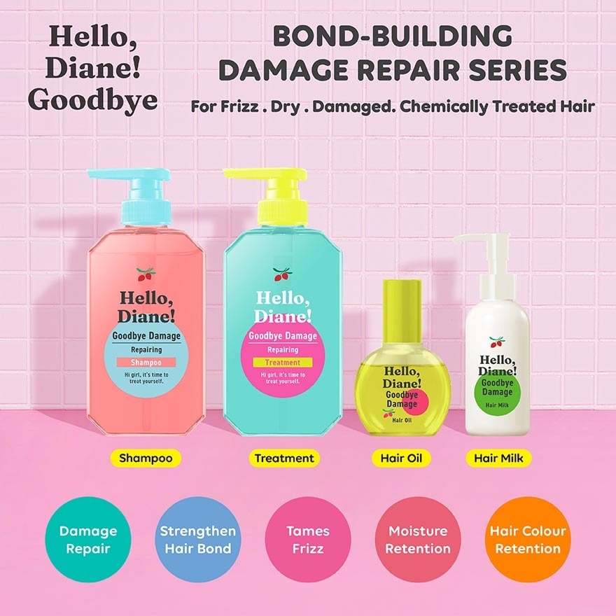 Hello, Diane! Goodbye Damage Repairing Shampoo 400ml