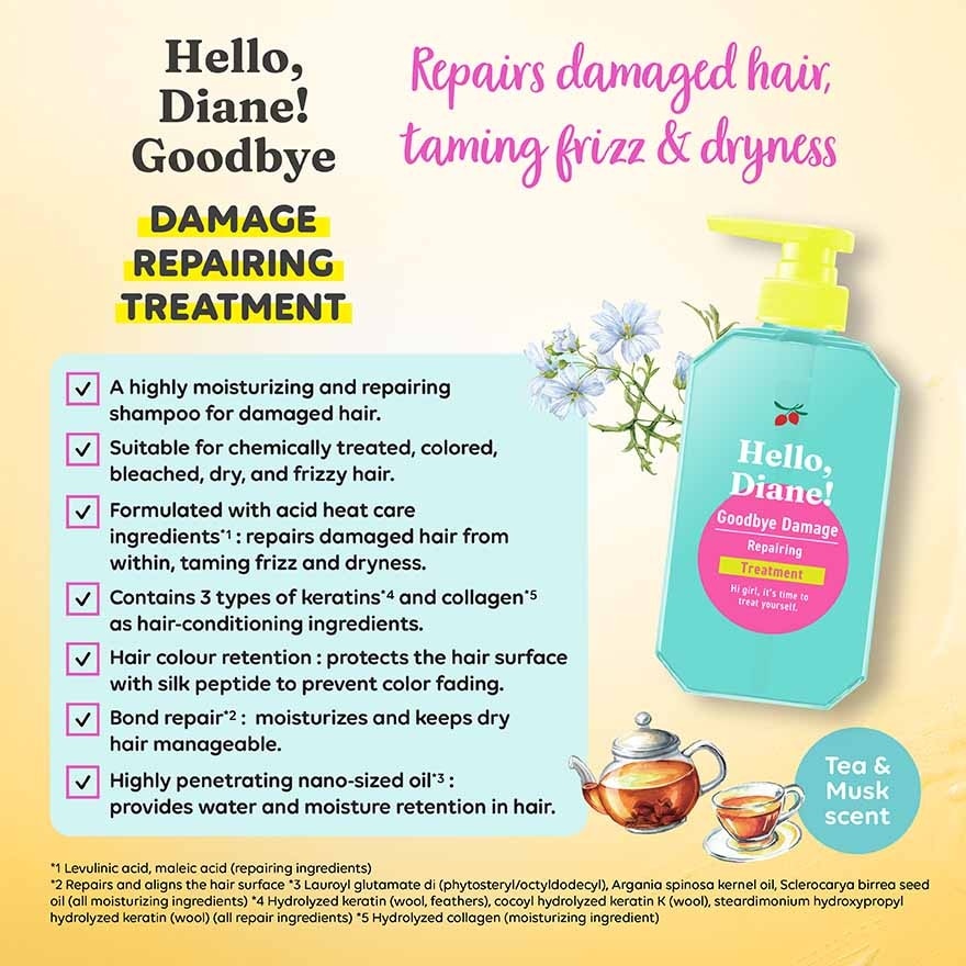 Hello, Diane! Goodbye Damage Repairing Treatment 400ml