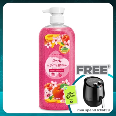 WATSONS Peach & Cherry Blossom Shower Scrub 700ml