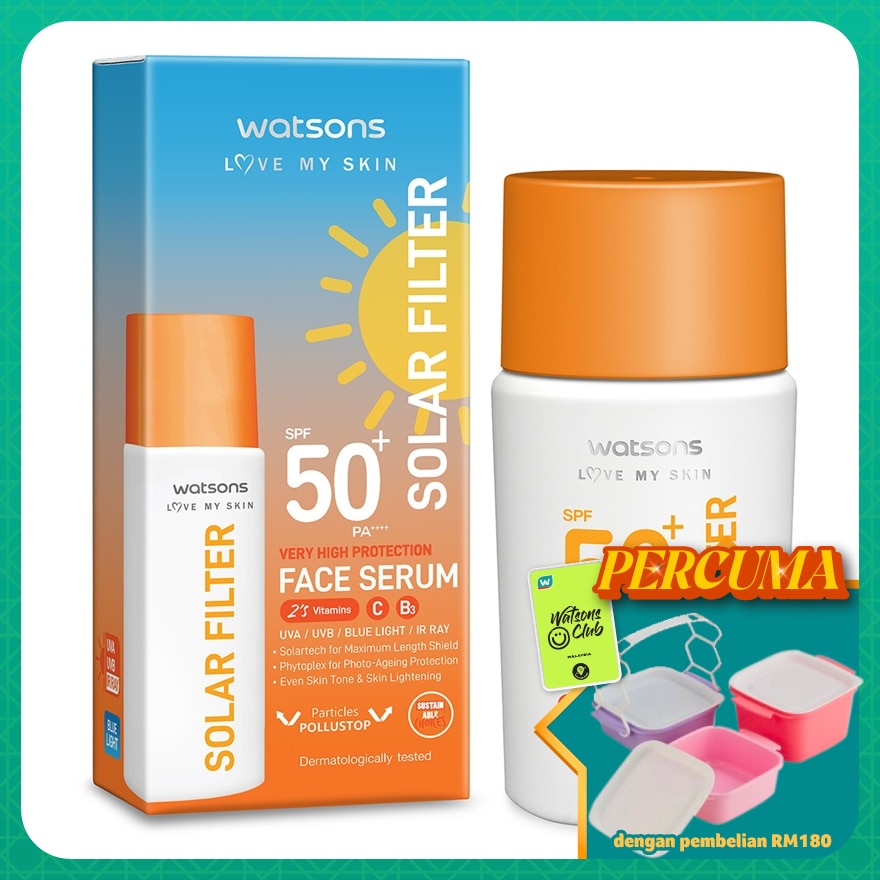 Solar Filter Very High Protection Face Serum SPF50+ PA++++ 45ML