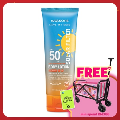WATSONS Solar Filter Very High Protection Body Lotion SPF50+ PA++++ 100ML