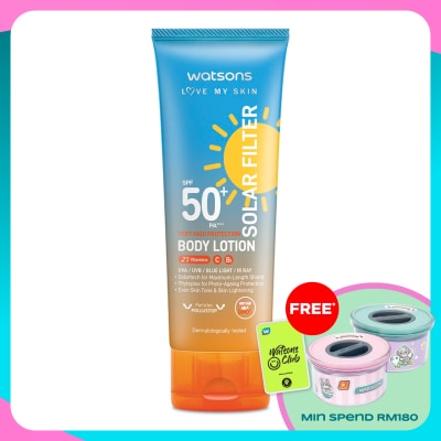 WATSONS Solar Filter Very High Protection Body Lotion SPF50+ PA++++ 100ML