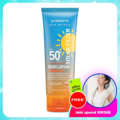 WATSONS - Solar Filter Very High Protection Body Lotion SPF50+ PA++++ 100ML