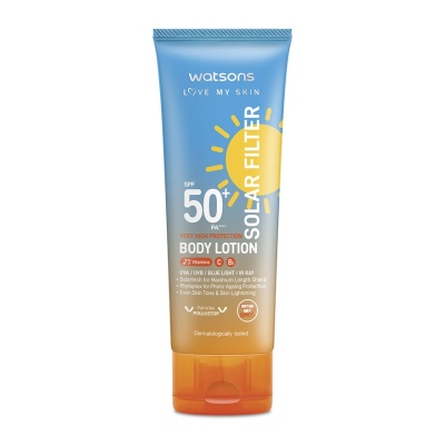 WATSONS - Solar Filter Very High Protection Body Lotion SPF50+ PA++++ 100ML