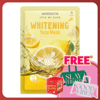 WATSONS Whitening Yuzu Mask 1s