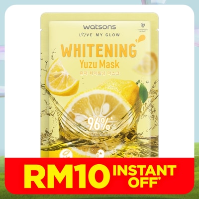 WATSONS Whitening Yuzu Mask 1s