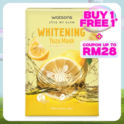 WATSONS Whitening Yuzu Mask 5s