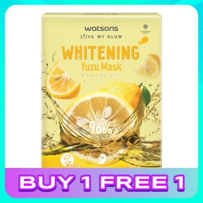 WATSONS Whitening Yuzu Mask 5s