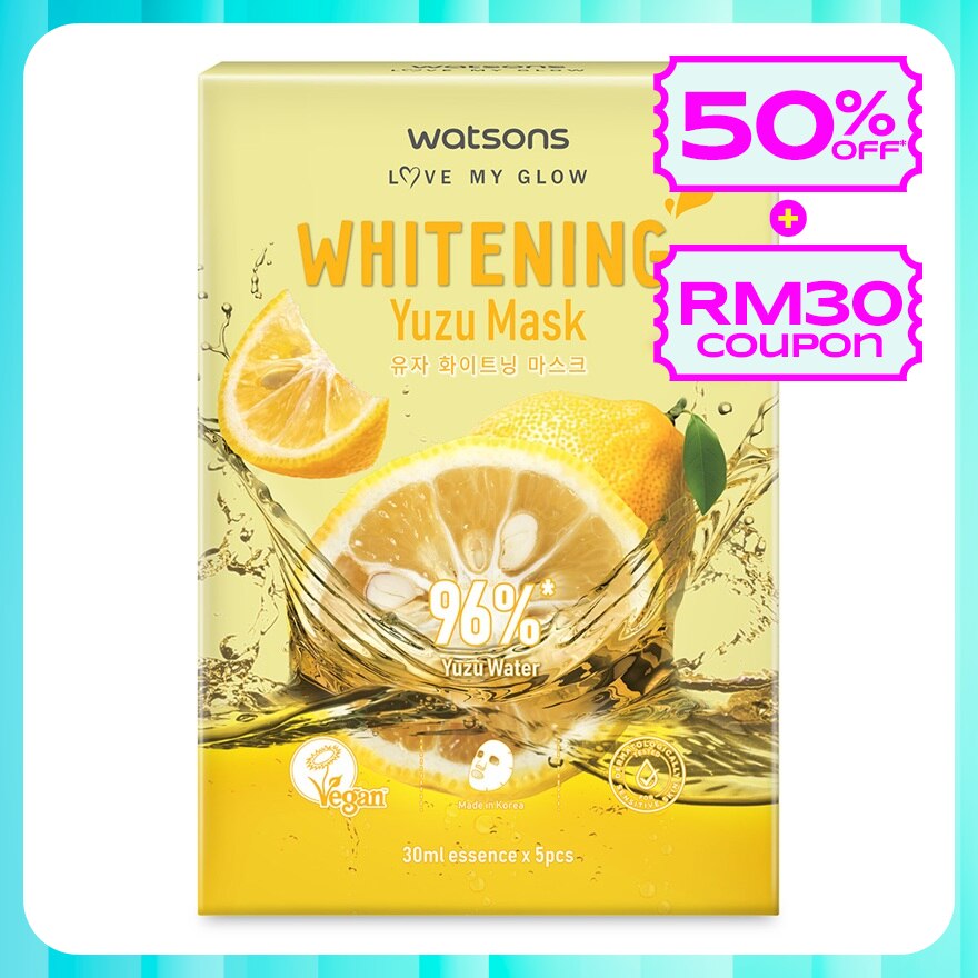 Whitening Yuzu Mask 5s