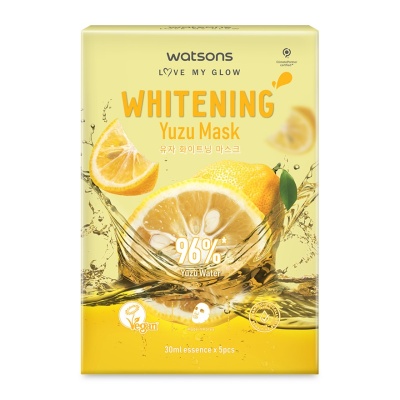 WATSONS - Whitening Yuzu Mask 5s