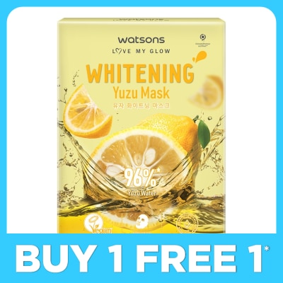 WATSONS Whitening Yuzu Mask 5s