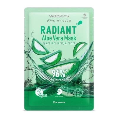 WATSONS Radiant Aloe Vera Mask 1s