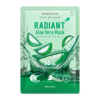 WATSONS - Radiant Aloe Vera Mask 1s