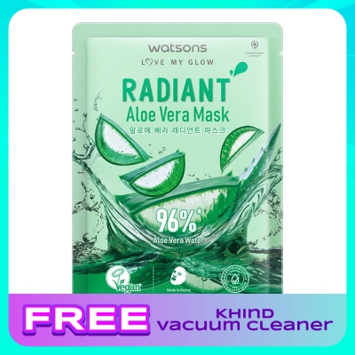 WATSONS Radiant Aloe Vera Mask 1s