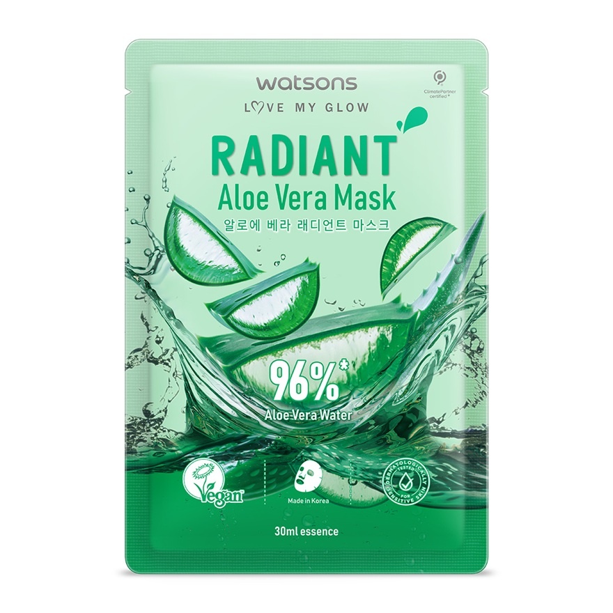 Radiant Aloe Vera Mask 1s
