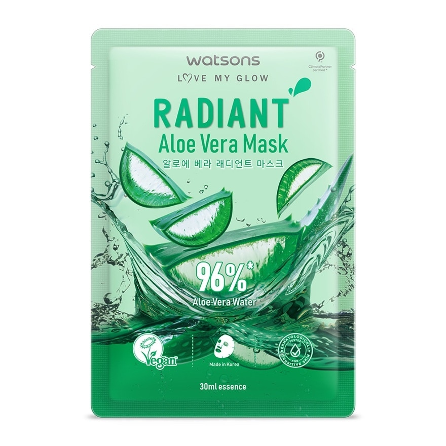 Radiant Aloe Vera Mask 1s