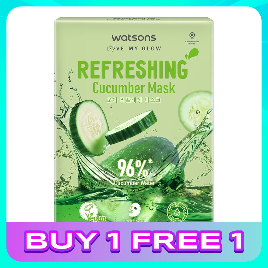 Refreshing Cucumber Mask 5s