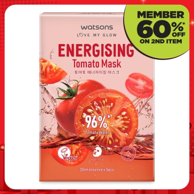WATSONS Energising Tomato Mask 5s