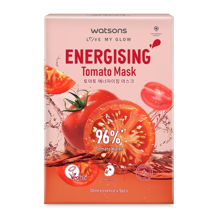 Energising Tomato Mask 5s