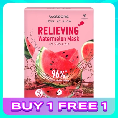 WATSONS Relieving Watermelon Mask 5s