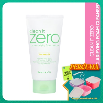 BANILA CO - Clean It Zero Pore Clarifying Foam Cleanser 150ml