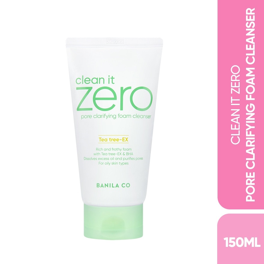 Clean It Zero Pore Clarifying Foam Cleanser 150ml
