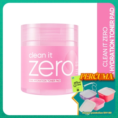 BANILA CO - Clean It Zero Pink Hydration Toner Pad 70s