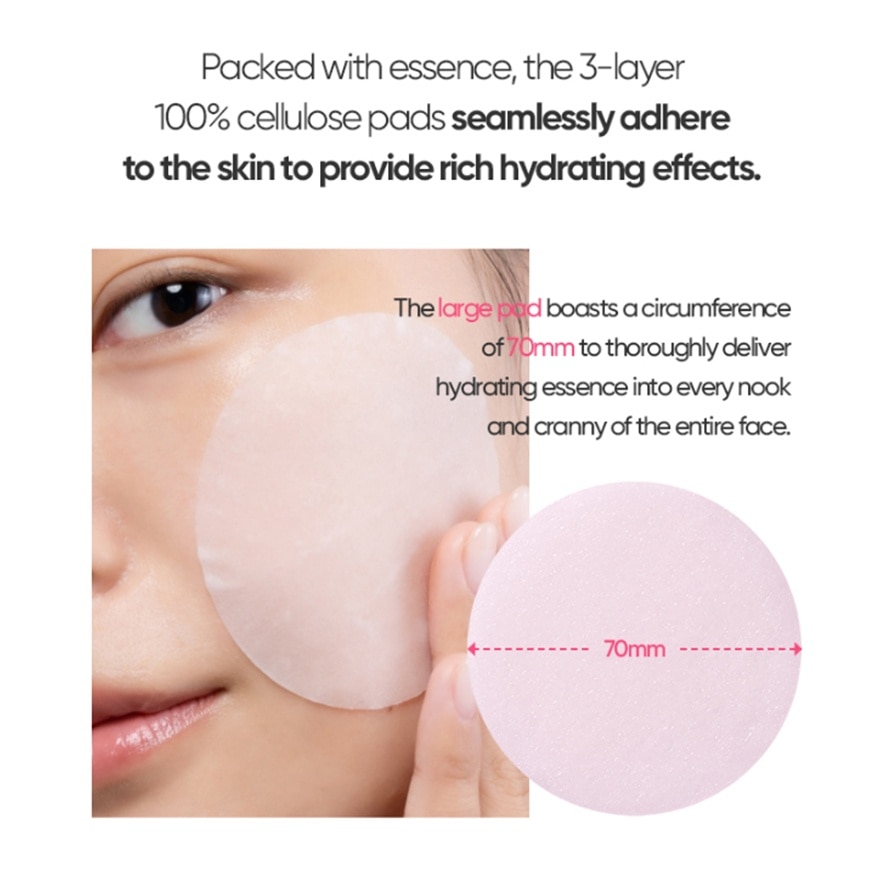 Clean It Zero Pink Hydration Toner Pad 70s