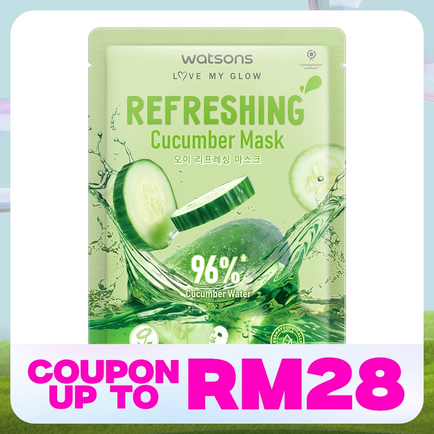 Refreshing Cucumber Mask 1s