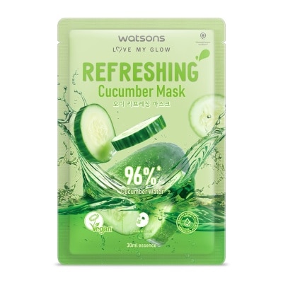 WATSONS Refreshing Cucumber Mask 1s