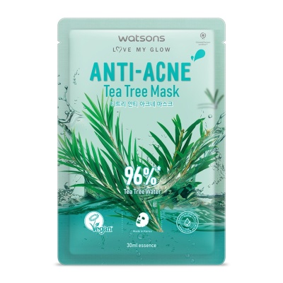 WATSONS - Anti-Acne Tea Tree Mask 1s
