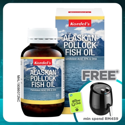 KORDEL'S Alaskan Pollock Fish Oil 60s