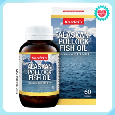 KORDEL'S Alaskan Pollock Fish Oil 60s