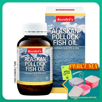 KORDEL'S - Alaskan Pollock Fish Oil 60s
