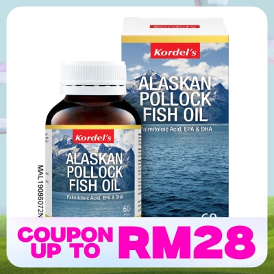 KORDEL'S Alaskan Pollock Fish Oil 60s