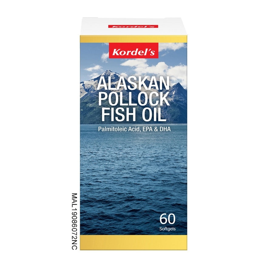 Alaskan Pollock Fish Oil 60s