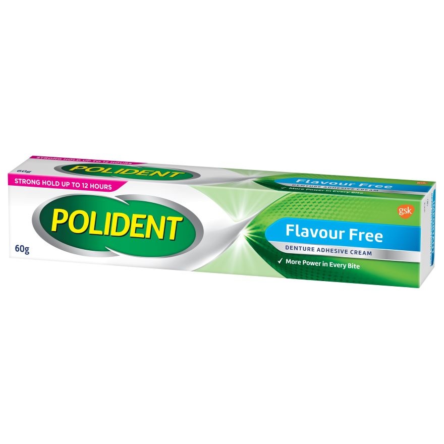 Denture Adhesive Flavour Free Cream 60G & Daily Cleanser 3 Minutes 36s Bundle Set
