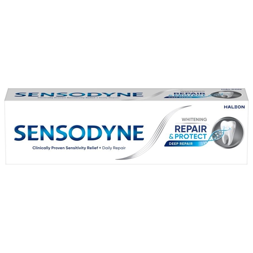 Repair & Protect Whitening 100g ad Sensitive Teeth Complete Protection Soft Toothbrush 3S